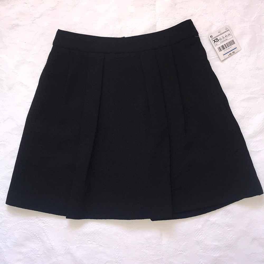 Zara Black Mini Skirt